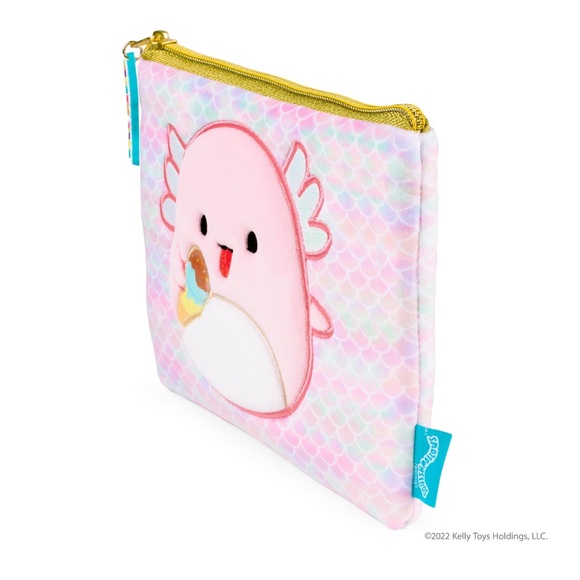 NWT Archie the Axolotl Squishmallow Pencil Pouch - Picture 5 of 6
